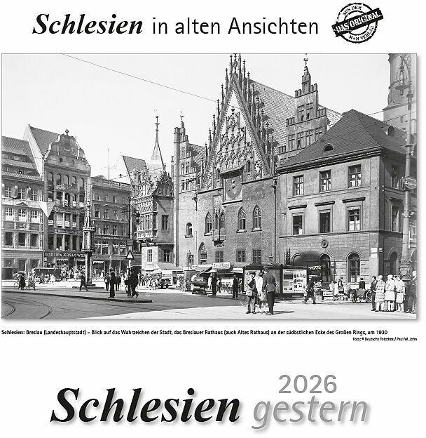 Image du produit Schlesien gestern 2026 (Allemand)