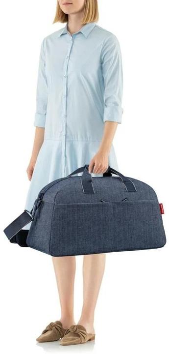 Immagine prodotto reisenthel Holdall Overnighter a spina di pesce blu scuro (45 l)