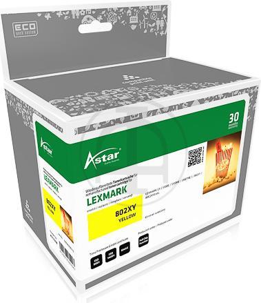 Produktbild Astar Gelb - compatible - Tonerpatrone - für Lexmark CX510de (Y)