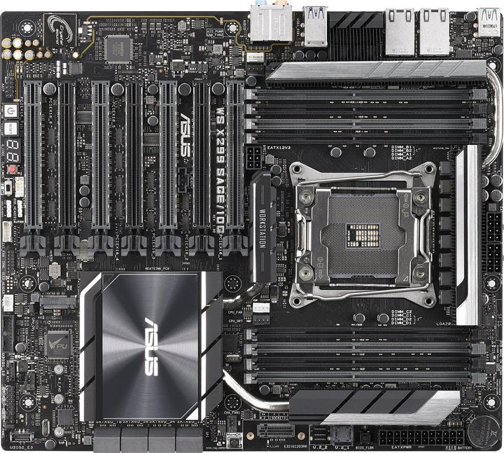 Immagine prodotto ASUS Ws X299 Saggezza/10g (LGA 2066, Intel X299, SSI CEB)