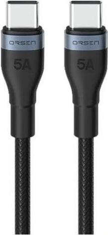 Orsen S53 Type C to Type C 3A 1m black (1 m)