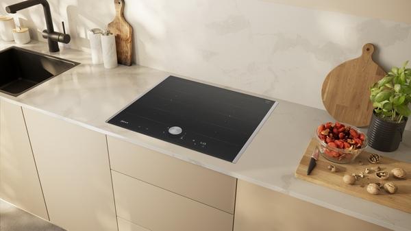 Actual product image Neff N 90, Induction hob, 60 cm, Black, With overlying frame, T66TTX4L0