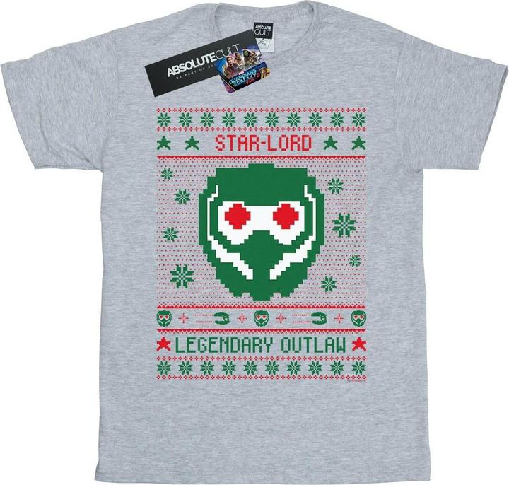 Produktbild Guardians Of The Galaxy Vol. 2 Star Lord Fair Isle TShirt (XL)