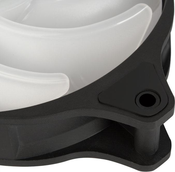 Actual product image Silverstone Air Blazer 120R fan, ARGB (120 mm, 1 x)