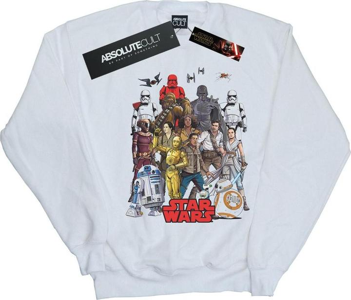 Immagine prodotto Star Wars The Rise Of Skywalker Character Collage Felpa Uomo (L)