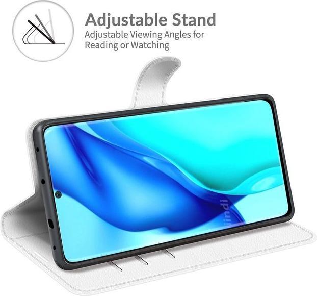 Actual product image MU Classic Litchi Leather Bookcover Series (Huawei P50 Pro)