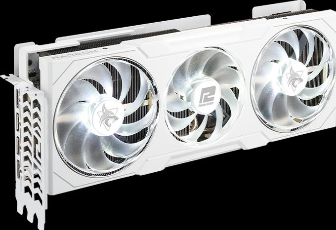 Actual product image Powercolor Hellhound Spectral White AMD Radeon RX 7900 XTX (24 GB)