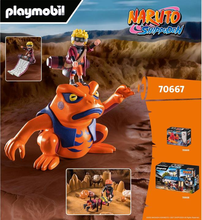 Actual product image Playmobil 70667 Naruto vs. Pain (70667, Playmobil Naruto)