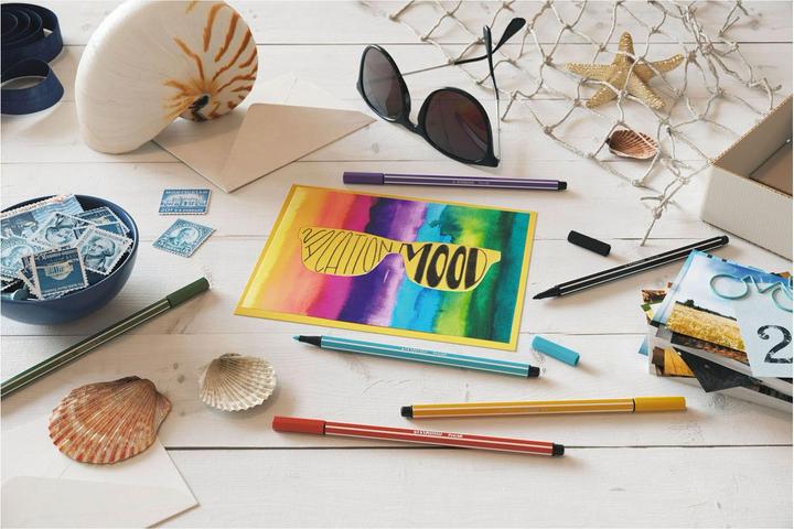 Produktbild STABILO Pen 68 (Purple, 1 x)