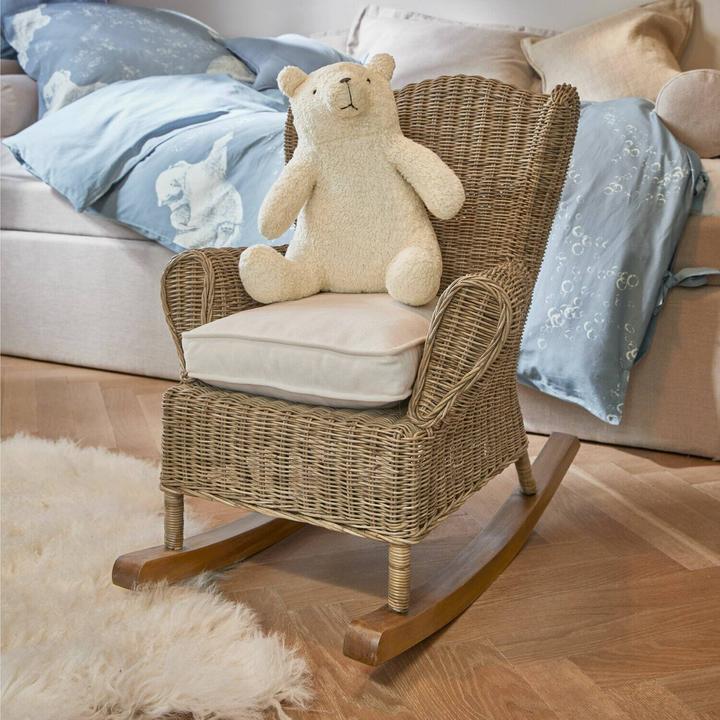 Immagine prodotto Loberon Sedia a dondolo per bambini Trésolia marrone (Seggiolone)