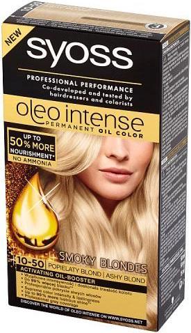 Syoss Oleo Intense Hair Dye 10-50 Ash For light hair (10-50 Ash)