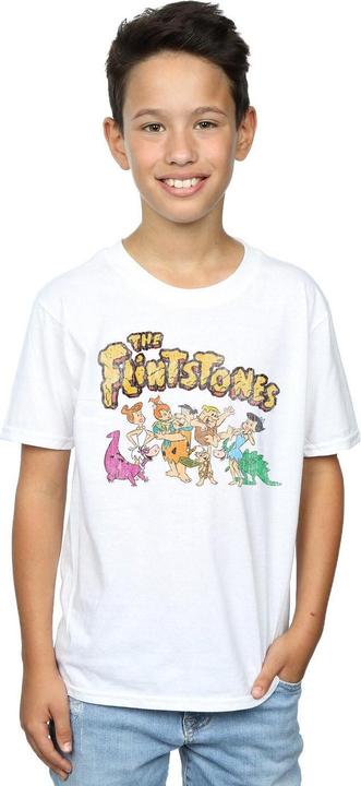 Image du produit The Flintstones - T-shirt GROUP DISTRESSED - Garçon (116)