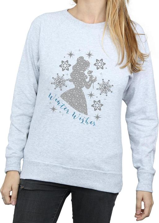 Produktbild Disney Princess Belle Winter Silhouette Sweatshirt (XL)