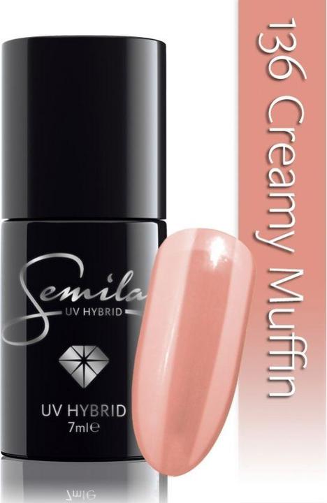 Image du produit Semilac 136 Creamy Buffin 7ml