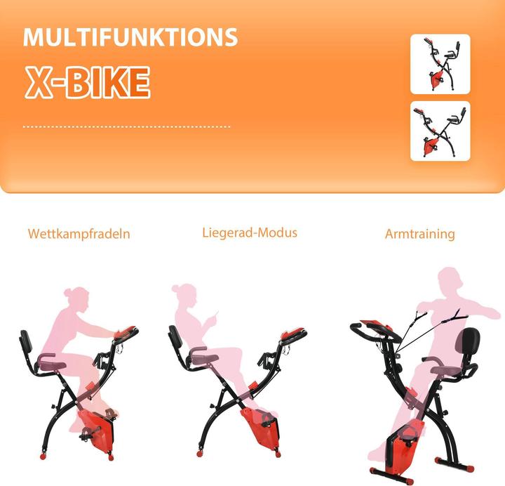 Produktbild Homcom Fahrradtrainer mit LCD Display
