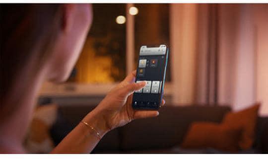 Actual product image Philips Hue White Luster (E14, 5.70 W, 470 lm, 2 x, G)