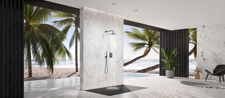 Actual product image Chris Bergen Concealed shower thermostat