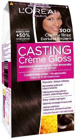 Image du produit L'Oréal Paris Crème Gloss Color kremas Nr.300 Dark Brown (300 Ciemny Brąz)