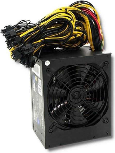 Image du produit Qoltec 50147 ATX Power Supply 1600W 80 Plus Gold Bitcoin Miner (1600 W)