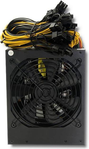 Image du produit Qoltec 50147 ATX Power Supply 1600W 80 Plus Gold Bitcoin Miner (1600 W)