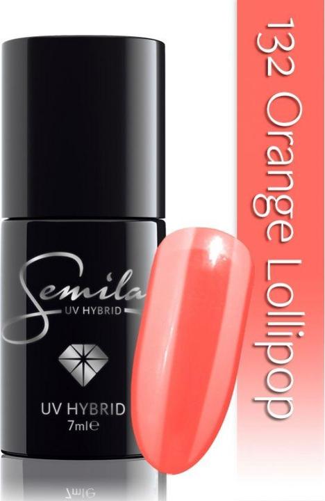 Produktbild Semilac 132 Orange Lollipop 7ml (Orange Lollipop, UV-Gel Lack)