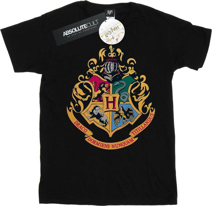 Image du produit - T-shirt HOGWARTS CREST GOLD INK - Homme (XL)