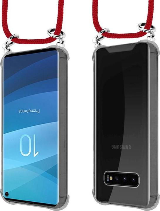 Produktbild Cadorabo TPU Handy Kette SILBER Cover
