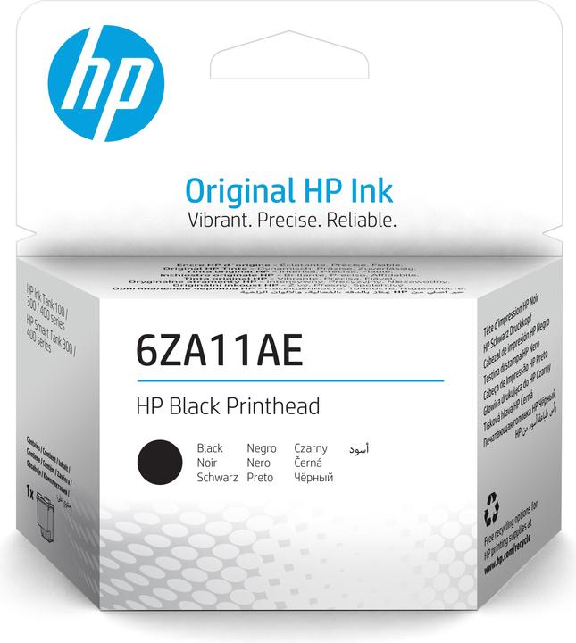 Actual product image HP Printhead black 6ZA11AE InkTank 100/300/400 (FC)