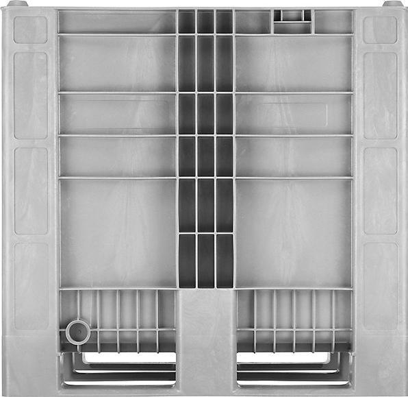 Image du produit Craemer Caisse-palette CB3HIGH, dimensions intérieures L x l 897 x 1108 mm, gris, 1000