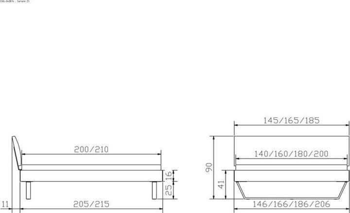 Produktbild Hasena Sariano (160 x 200 cm)