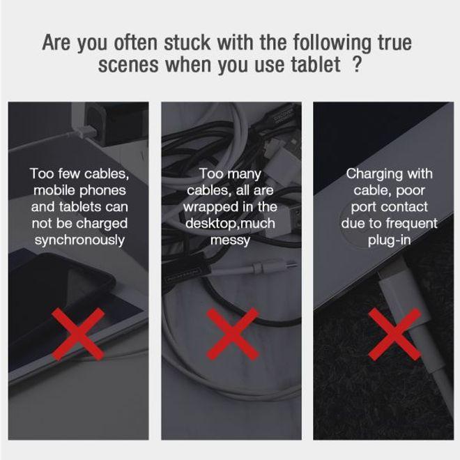 Produktbild Nillkin Magic Tags Plus Series Qi Charge Adapter