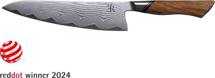 Actual product image Ryda Knives Legacy knife - A-73 - Chef knife - RedDot (34 cm)