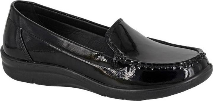 Produktbild Boulevard Ladies Patent PU Loafers (40.5)