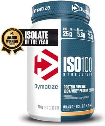 Actual product image Dymatize ISO 100 Hydrolyzed (Orange, 1 pcs., 932 g)
