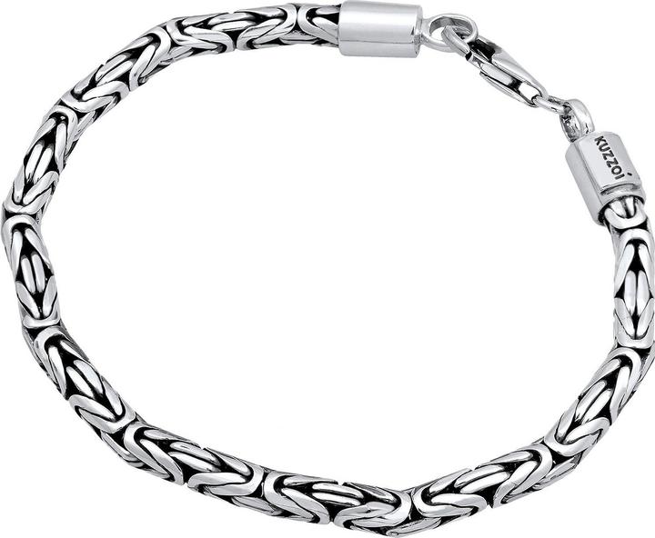 Kuzzoi Basic Armband (23 cm, 925er Silber)