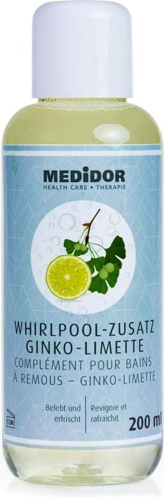 Produktbild Medidor Whirlpool Zusatz Ginkgo-Limette 200 ml (200 ml, Badesalz)