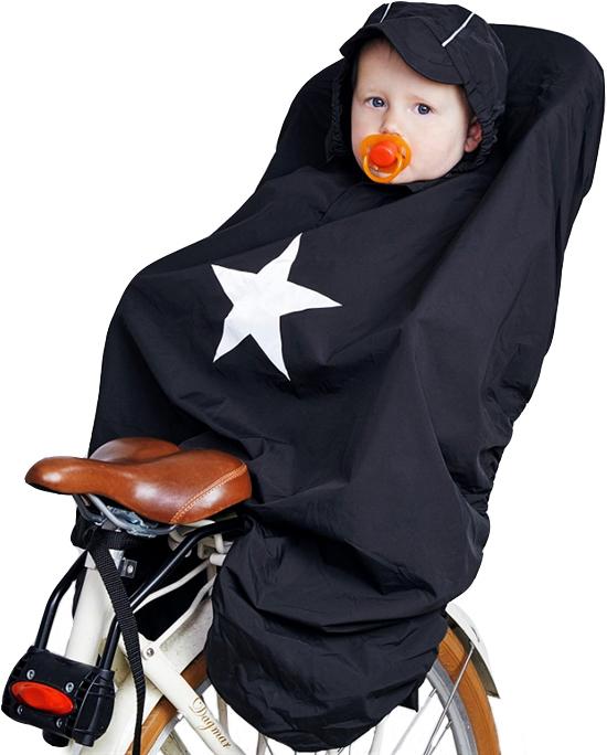 Actual product image Babytrold Raincover for Bicycle Seat