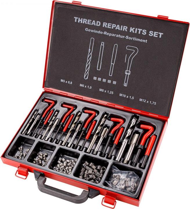 Produktbild Dema Gewindereparatursatz 131 teilig Gewinde Reparatur Set