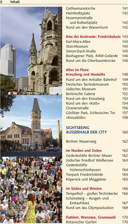 Nährwerte und Zutaten Reiseführer Berlin - Kurztrip (Deutsch, Rasso Knoller, Christian Nowak, Susanne Kilimann, 2024)