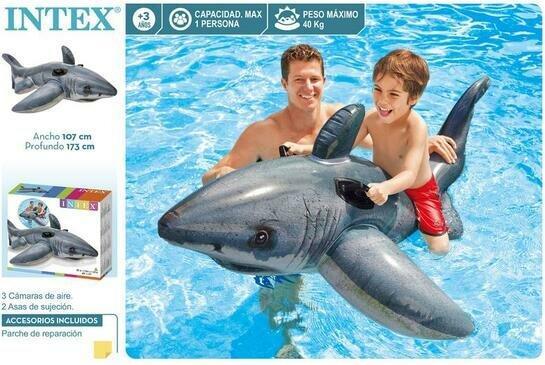 Actual product image Intex Great White Shark