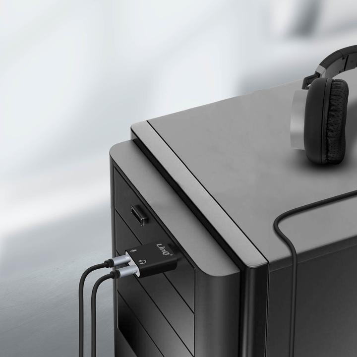 Immagine prodotto LinQ Scheda audio esterna USB con jack da 3,5 mm (USB 2.0)