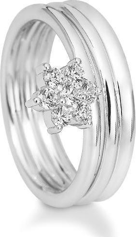 Produktbild Breuning RING - BRILL. 0,29 Ct. H/si (48, 750/18 K Gold)