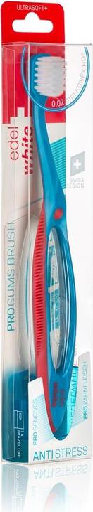 Actual product image Edel + White Pro Gums Toothbrush - XXL Brush Head (Extra soft, 1 x)