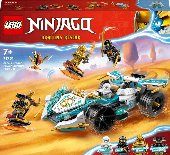 Image du produit LEGO La voiture de course Spinjitzu de Zane Dragonpower (71791, LEGO Ninjago)