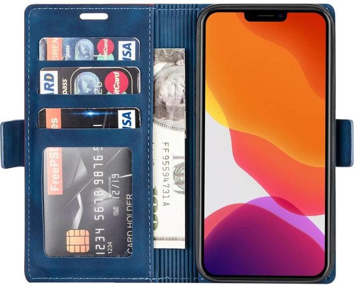 Produktbild N.Bekus iPhone 14 Plus - Flip Case Hülle blau (Apple iPhone 14 Plus)
