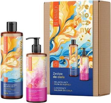 NoName Vianekset Body Care Prebiotic Relaxing Bath Liquid 400ml und Prebiotic Soothing Body Balm 300ml (400 ml)