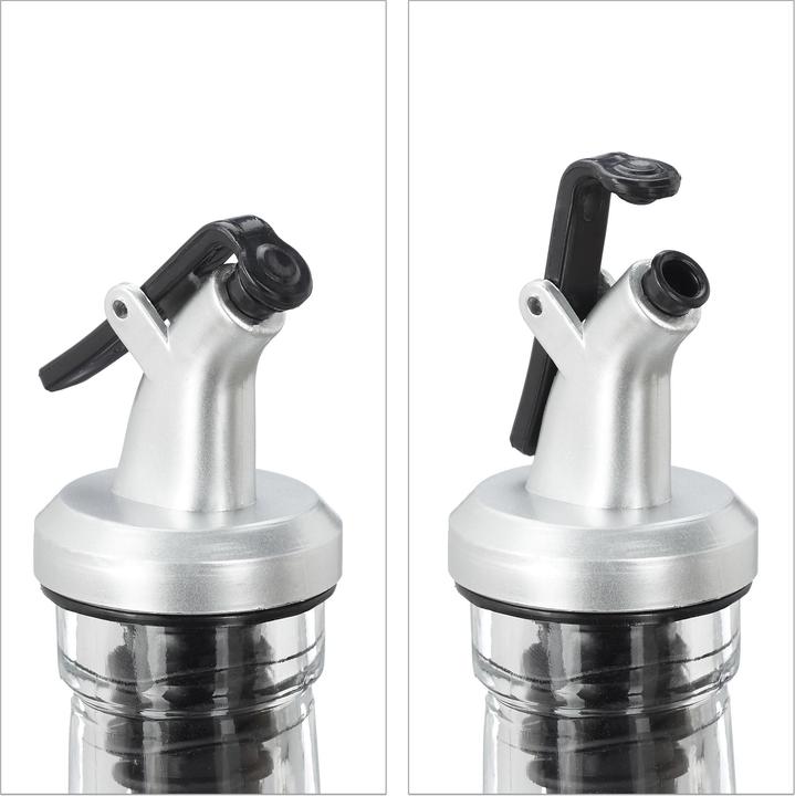 Actual product image Relaxdays 4x vinegar-oil dispenser (300 ml)