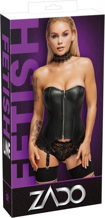 Actual product image Zado Leather suspender corsage (S)