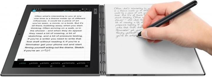 Actual product image Lenovo YOGA Book - DE-Layout (10")