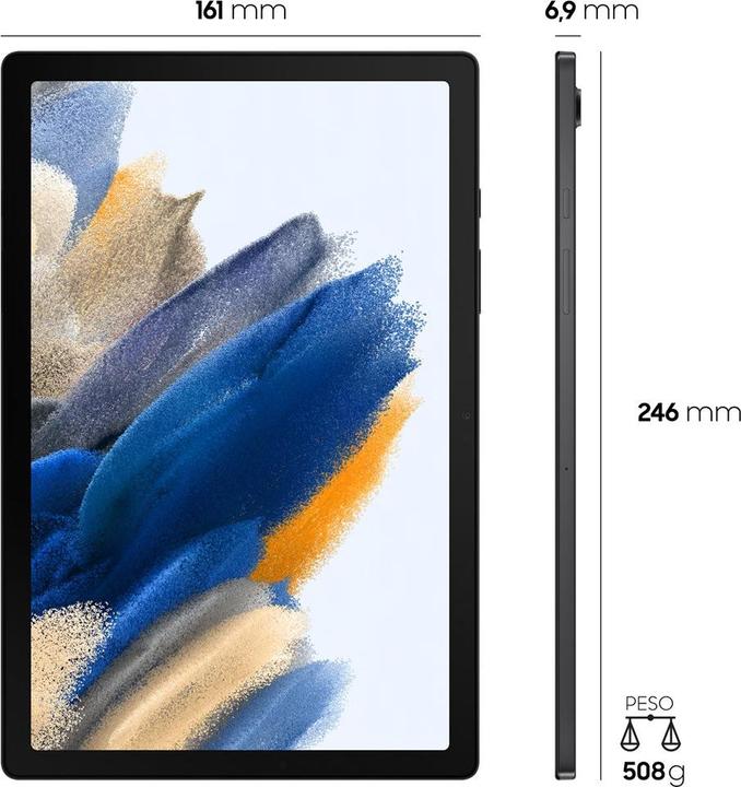 Immagine prodotto Samsung Galaxy Tab A8 (Solo WiFi, 10.50", 64 GB, Grigio)
